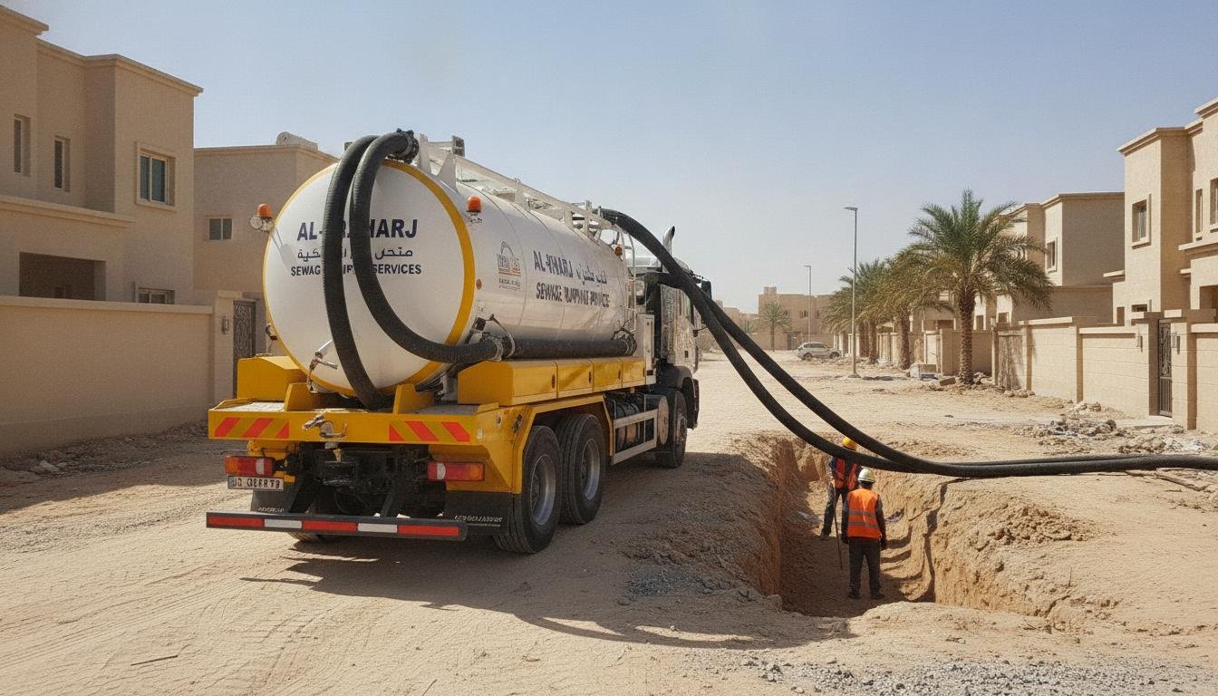 شفط البيارات في الخرج